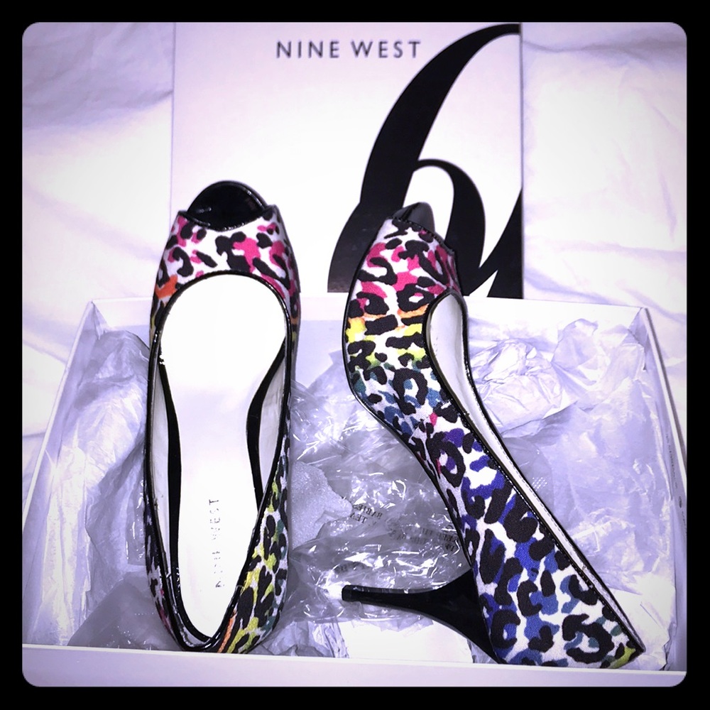 Nine West Kendraho Rainbow Mul/FB shoes